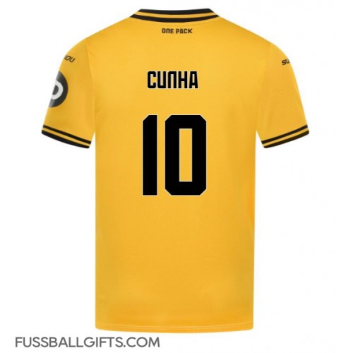 Wolves Matheus Cunha #10 Fußballbekleidung Heimtrikot 2024-25 Kurzarm